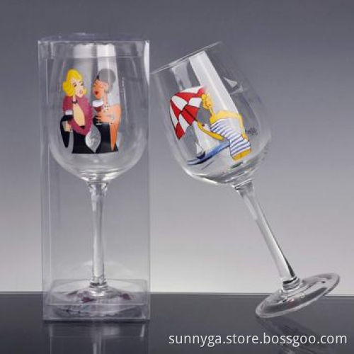 Elegant Wine Glass in 500mL Volume, Suitable for Daily Use or as Gifts